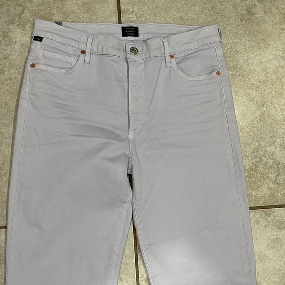 Citizens of Humanity Cara Cigarette Ankle Jean Memphis Purple 32 - Picture 7 of 12